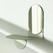 Mirror Flip Grey - Decorative Metal Sheet Mirror
